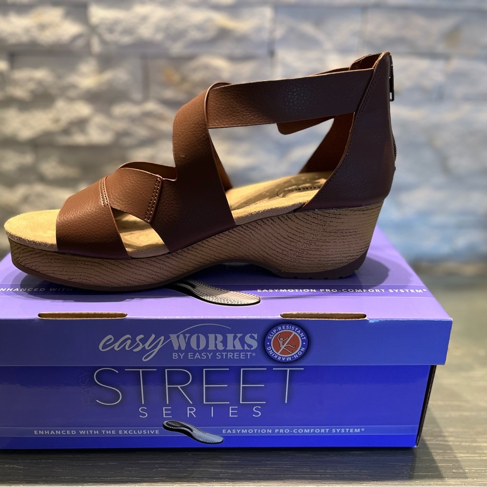 Easy Street wedge sandals.